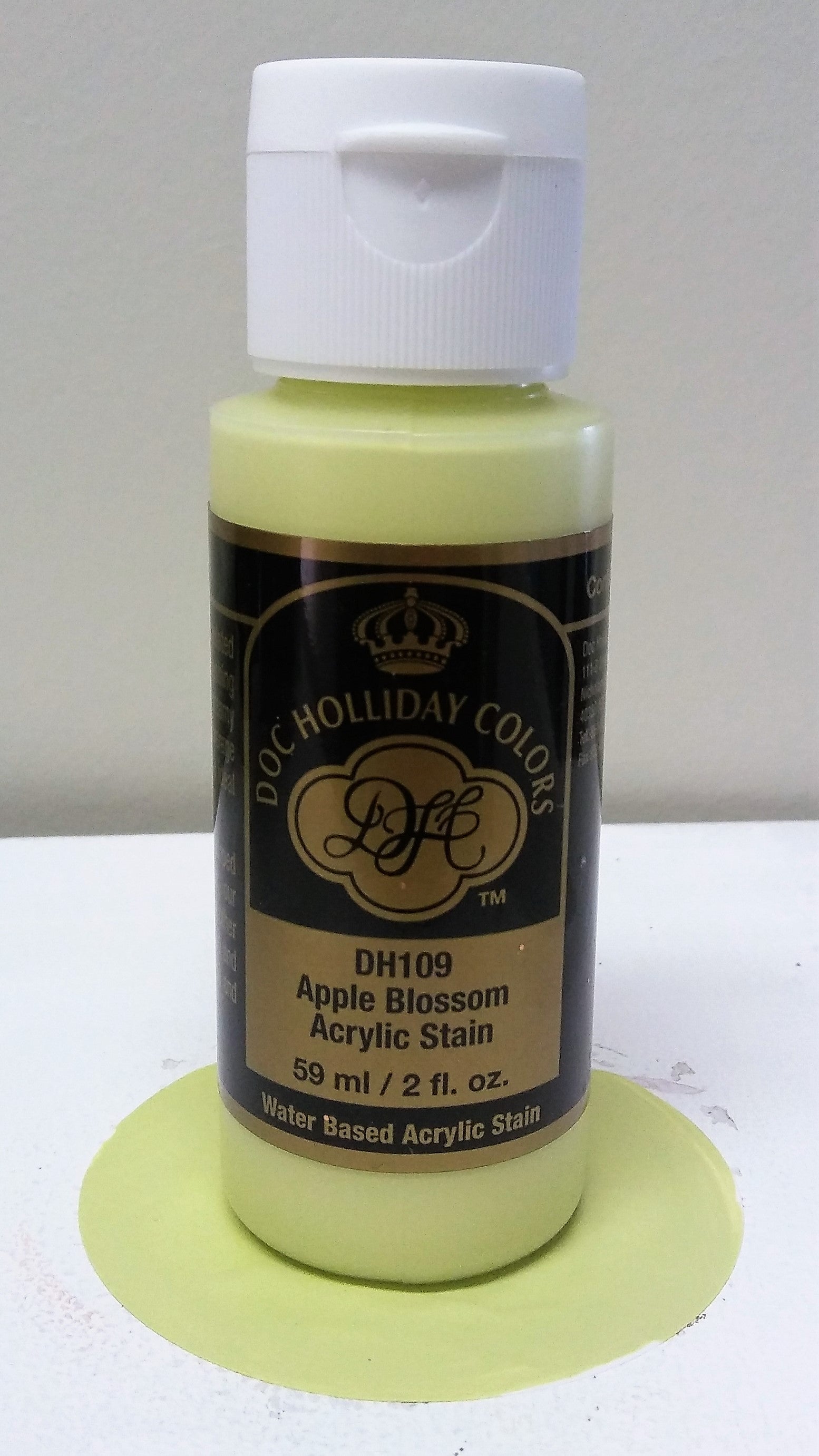 A DH 109 Apple Blossom Green Acrylic Stain image 0