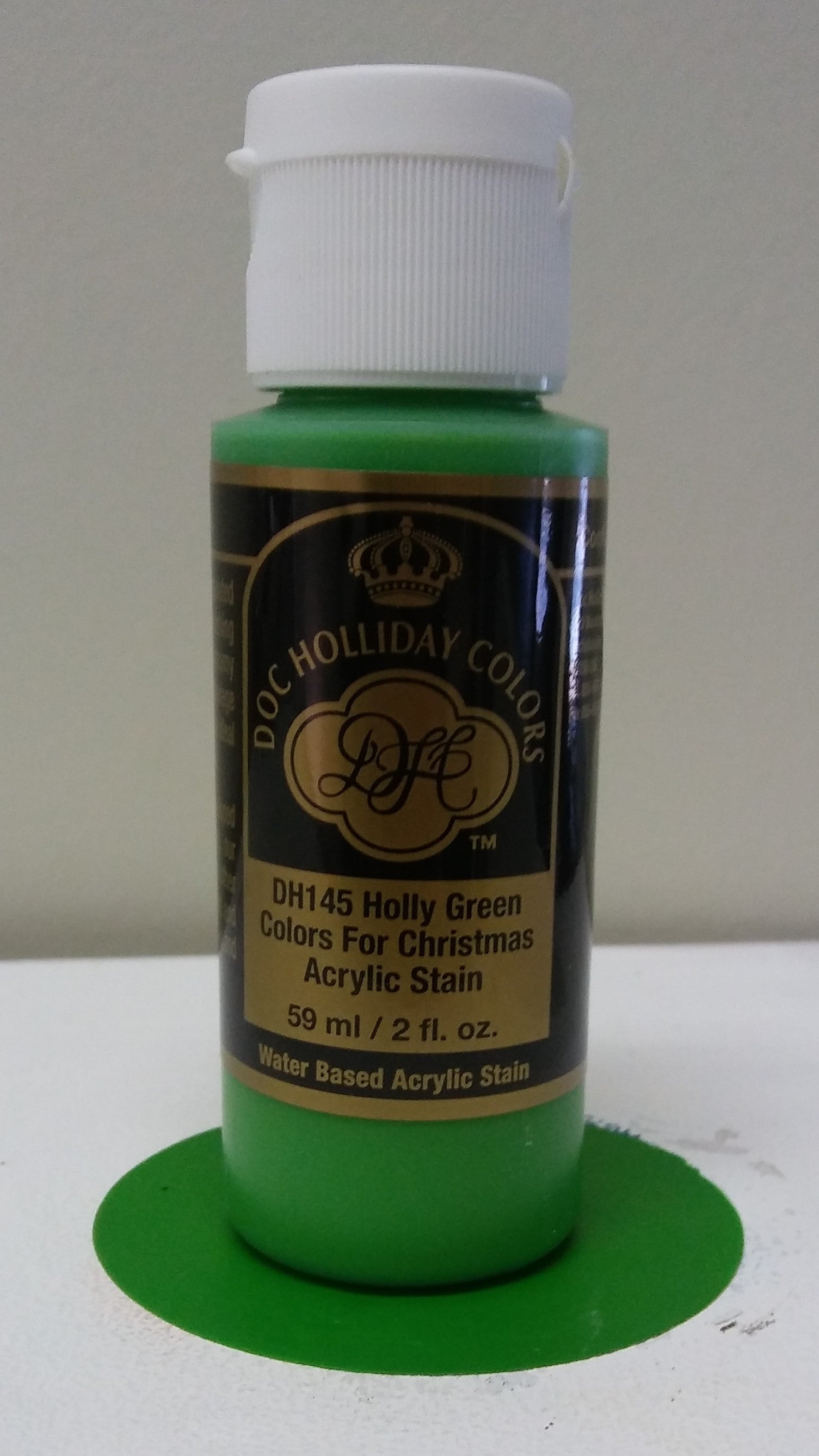 A DH 145 Holly Green Acrylic Stain image 0
