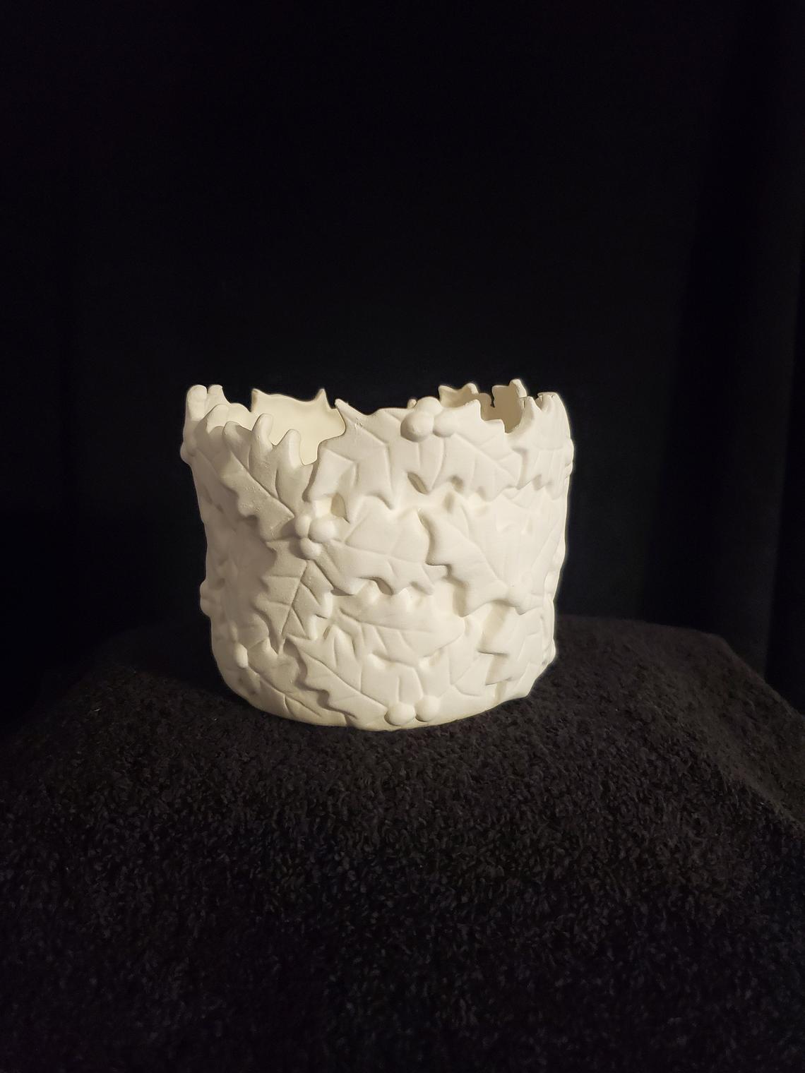 Holly Candle Holder image 0