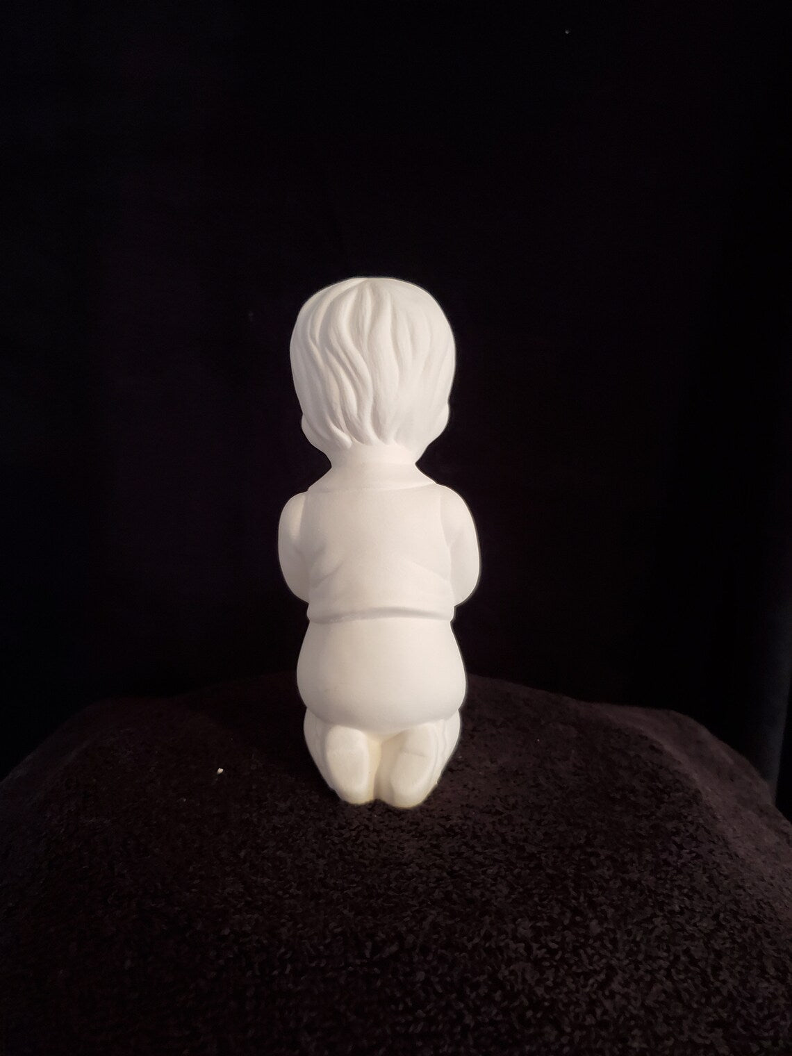 Kneeling Praying Boy image 1