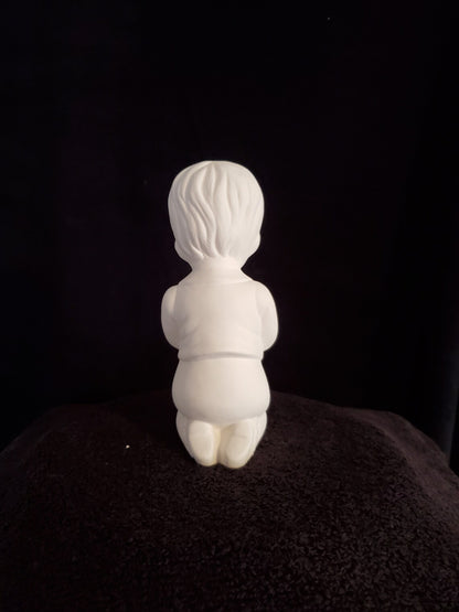 Kneeling Praying Boy image 1