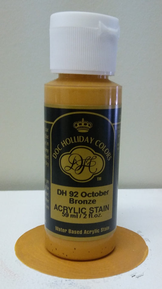 A DH 92 October Bronze Acrylic Stain image 0