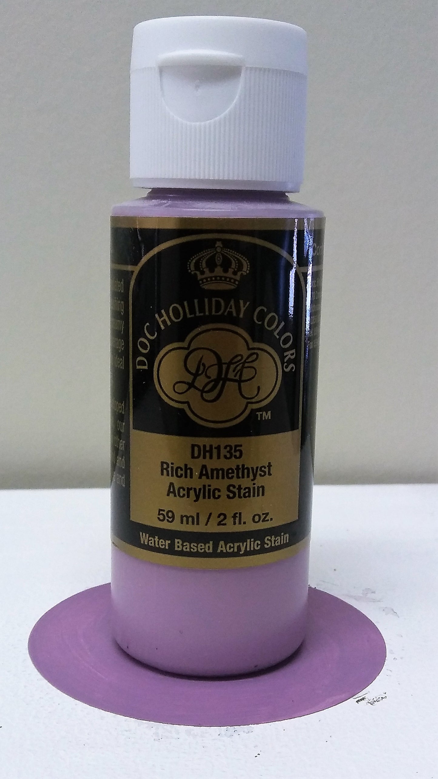 A DH 135 Rich Amethyst Acrylic Stain image 0