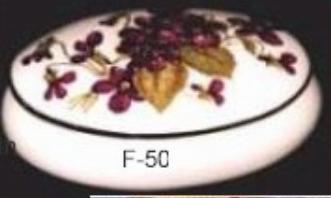 F 50 Oval Box w/ Lid  image 0