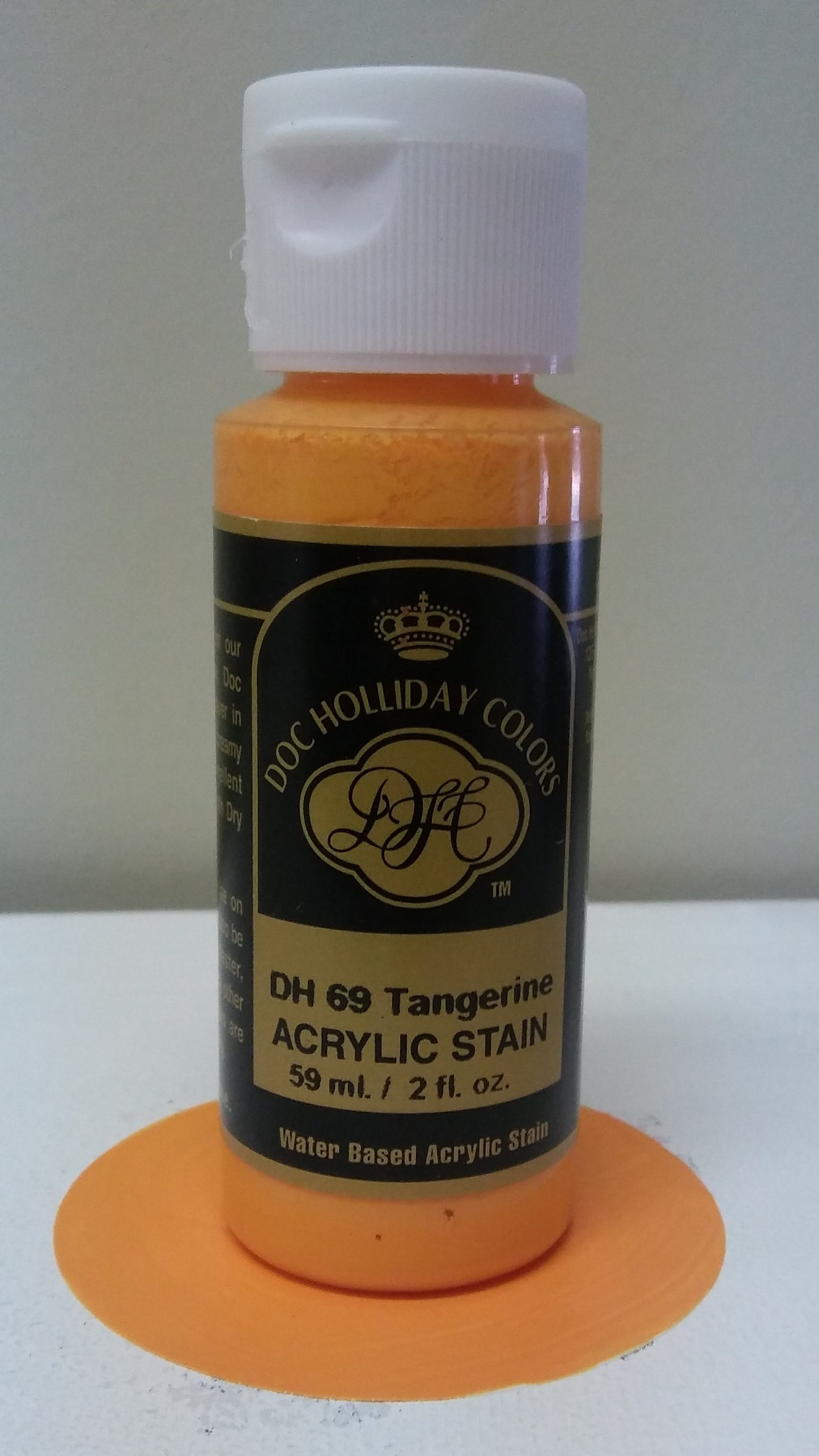 A DH 69 Tangerine Pearl Acrylic Stain image 0