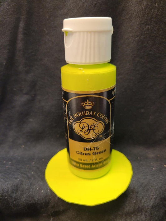 A DH 75 Citrus Green Pearl Acrylic Stain image 0
