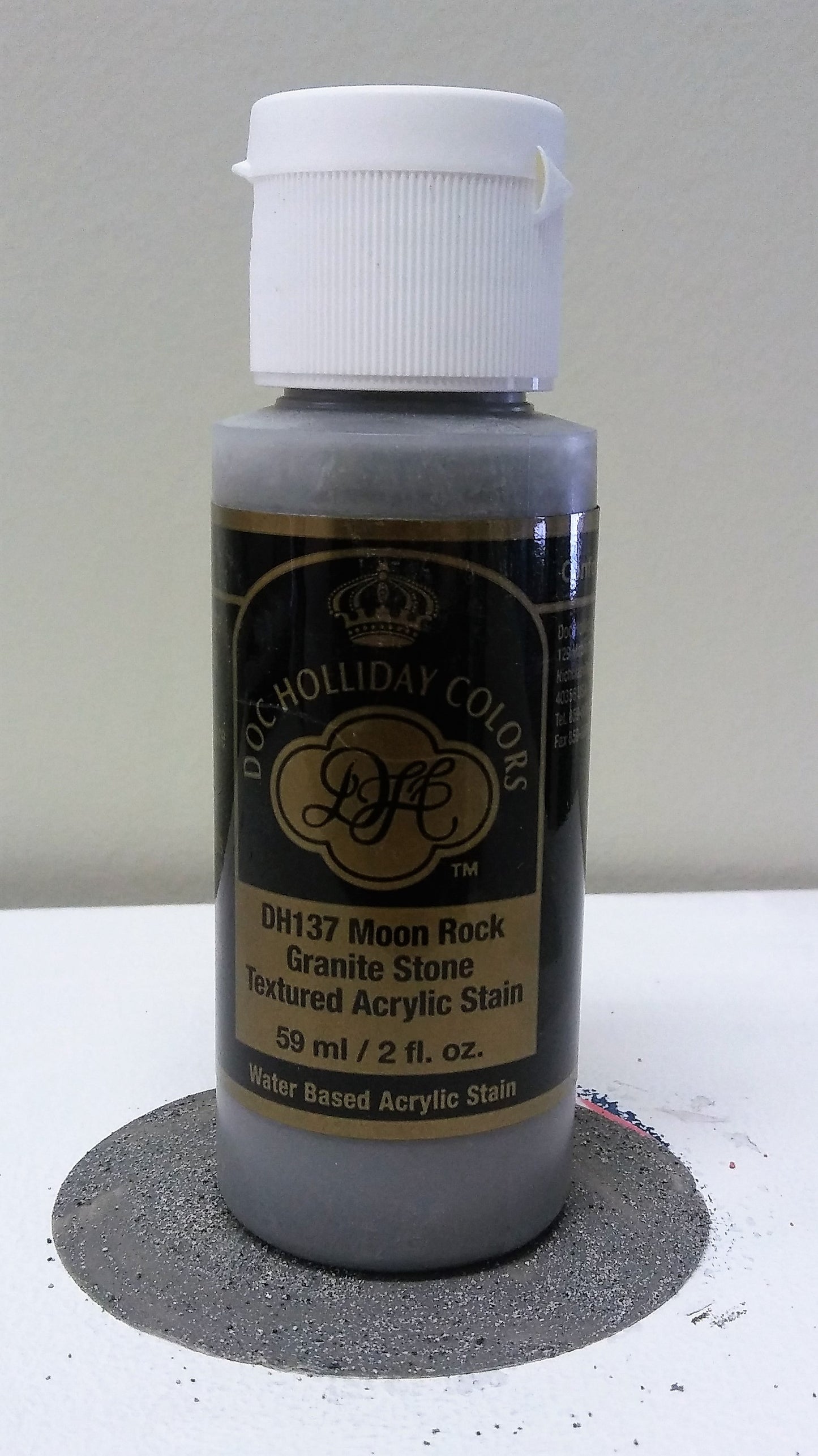 A DH 137 Moon Rock Granite Stone Textured Acrylic Stain image 0